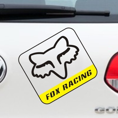 foxracing福克斯车贴幽默搞笑