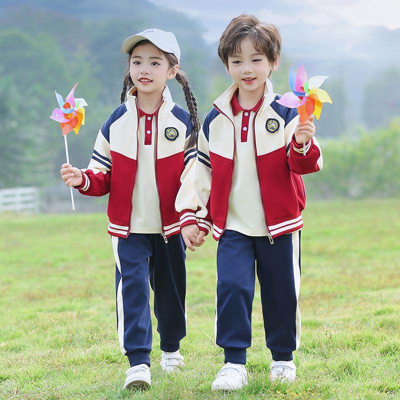 儿童班服春秋款运动会三四件套