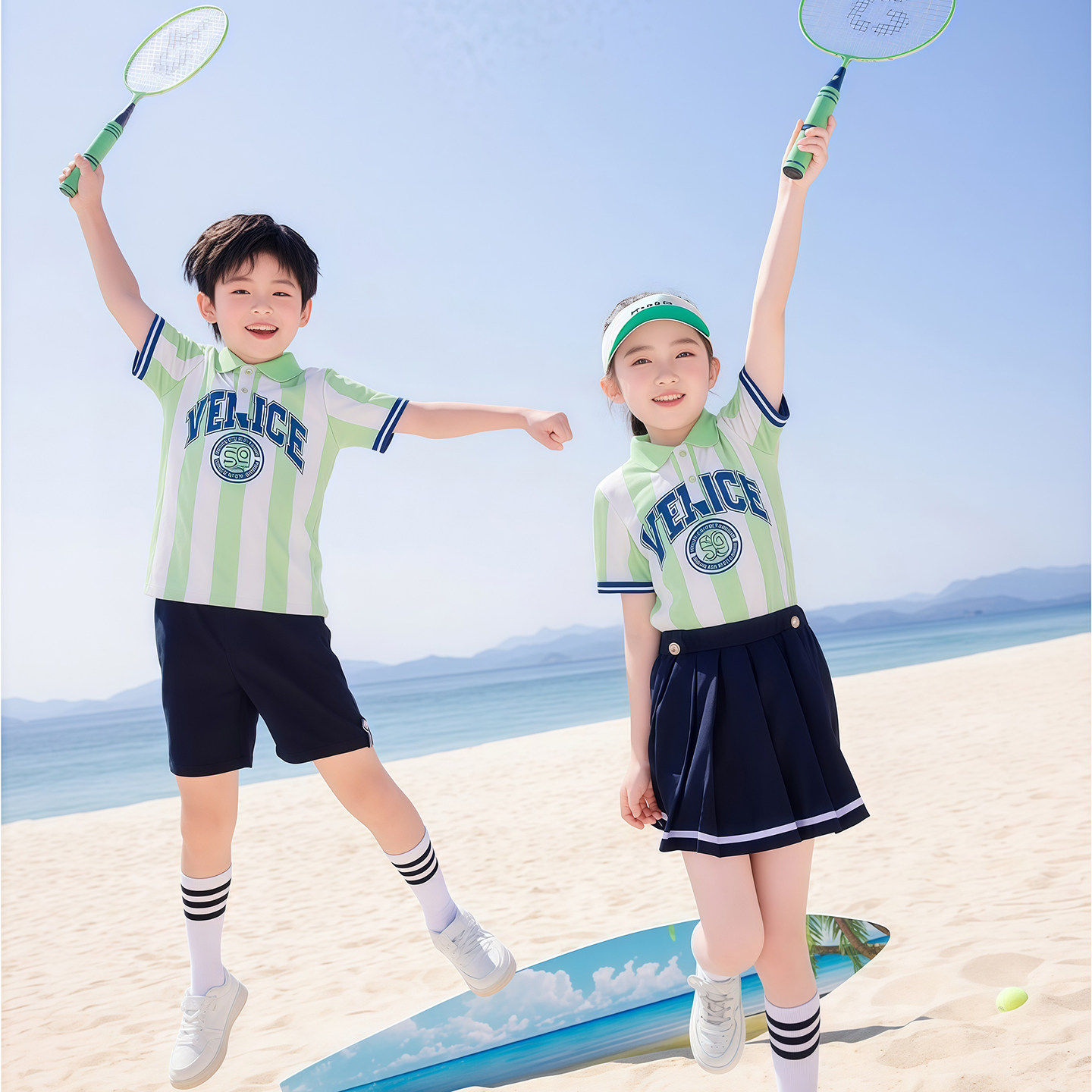 小学生班服短袖裙裤儿童校服套装夏季幼儿园园服毕业照速干运动服