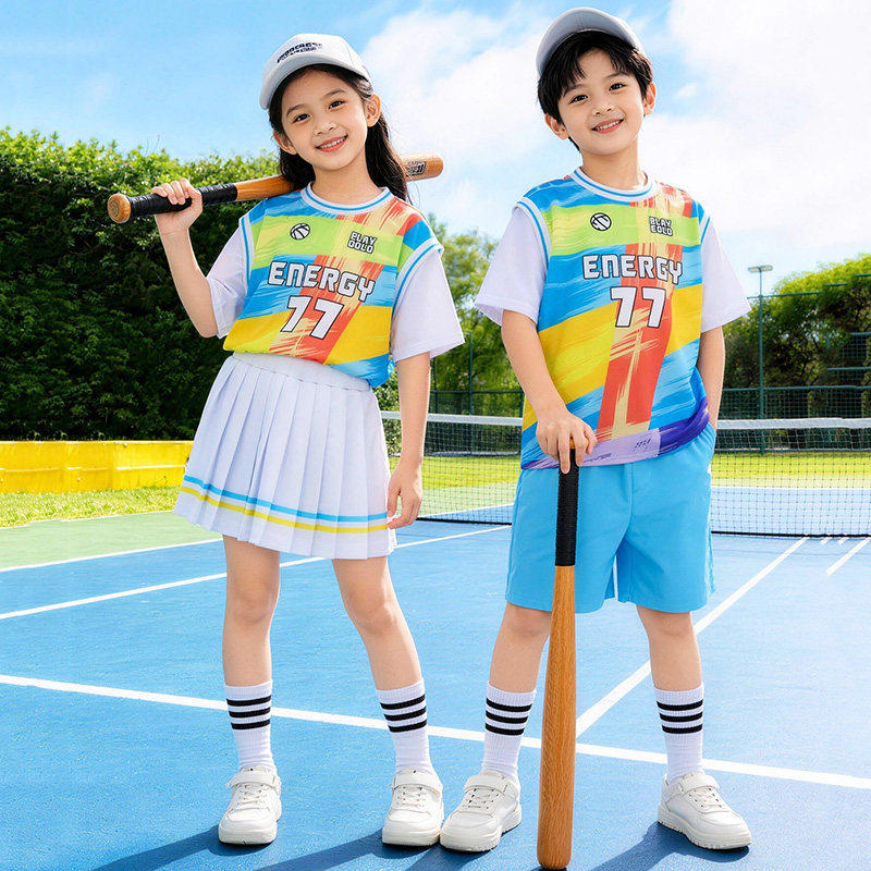 六一儿童夏季运动校服啦啦队