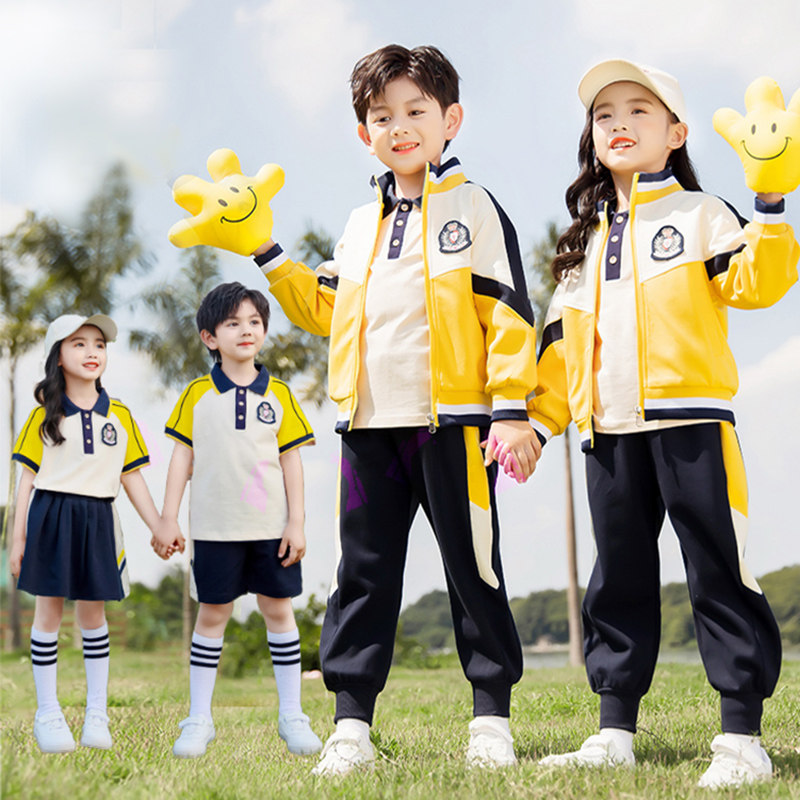 幼儿园服春秋装童班三件套运