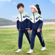 套装 班服幼儿园园服春秋款 三件套 运动会儿童短袖 小学生校服春秋装