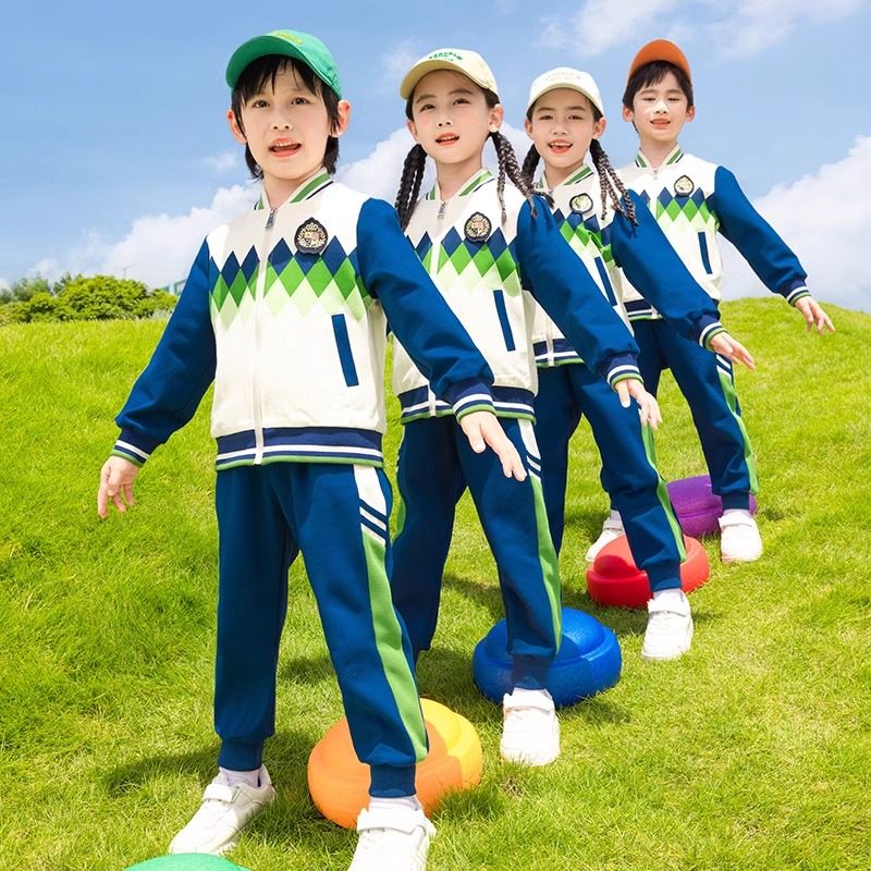 小学生校服夏季套装幼儿园园服