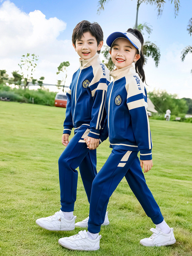 春秋季小学生班服幼儿园英伦园服