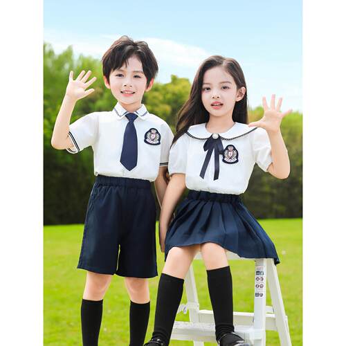 六一英伦风小学生合唱校服套装
