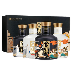 舍得酒x艺术大典52度100ml*4瓶