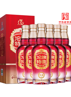 沱牌酒生态特曲38度500ml*6瓶整箱装浓香型白酒新老包装随机LM