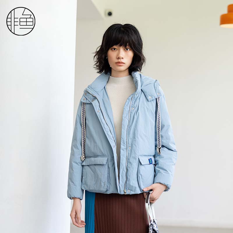 2024冬季新款连帽羽绒服