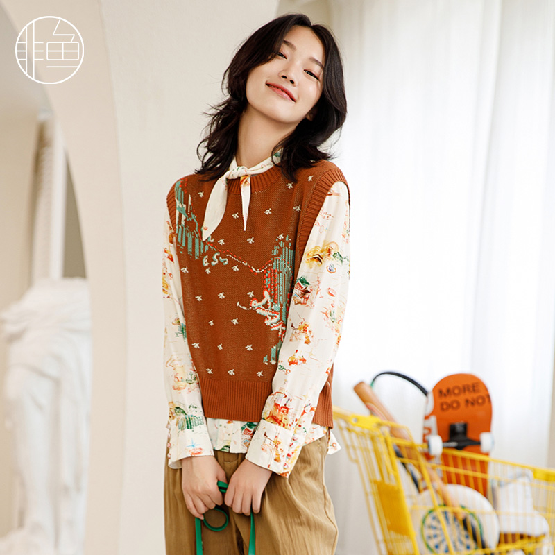 NFJCO1008非鱼2023毛衫