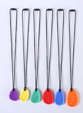 跨境新品Fidget Toys儿童感官石 儿童解压玩具柔软硅胶纹理担忧石