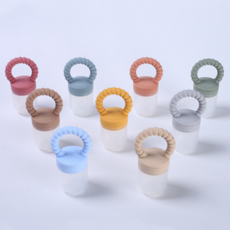 宝宝咬咬乐吃水果辅食器玩婴儿食物果蔬神器硅胶果泥袋磨牙棒牙胶