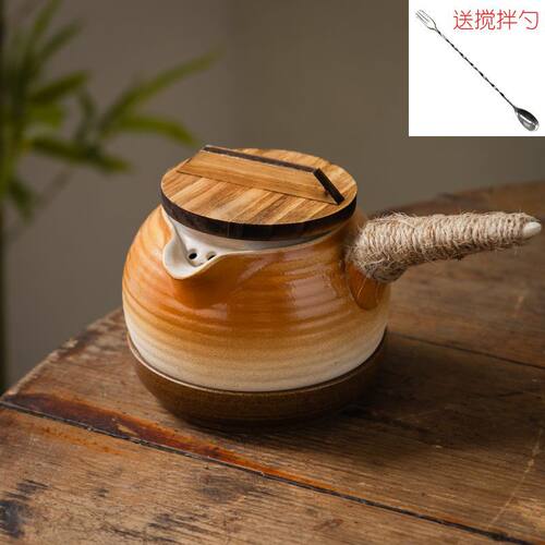 罐罐壶可明火干烧烤奶罐煮茶壶户外便携包炒茶大容量围炉煮茶陶瓷