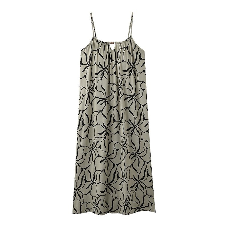 2025夏季新品跨境爆款莫代尔【带胸垫】吊带睡裙睡衣女休闲家居服,女士内衣/男士内衣/家居服,睡袍/浴袍,淘宝优惠券,粉丝福利购,淘宝优惠卷