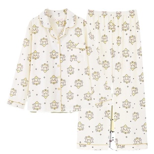 吉伊卡哇chiikawa睡衣女春秋长袖可爱粉色日系卡通家居服春季纯棉