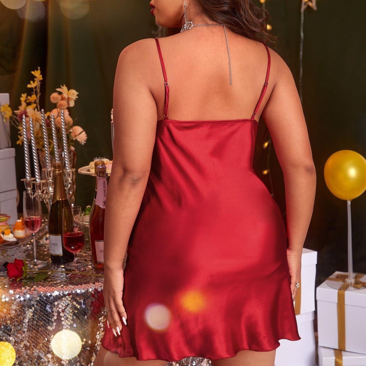 丹尼林新款大码露背吊带睡衣女士时尚性感吊带睡裙休闲宽松家居服,女士内衣/男士内衣/家居服,睡袍/浴袍,淘宝优惠券,粉丝福利购,淘宝优惠卷