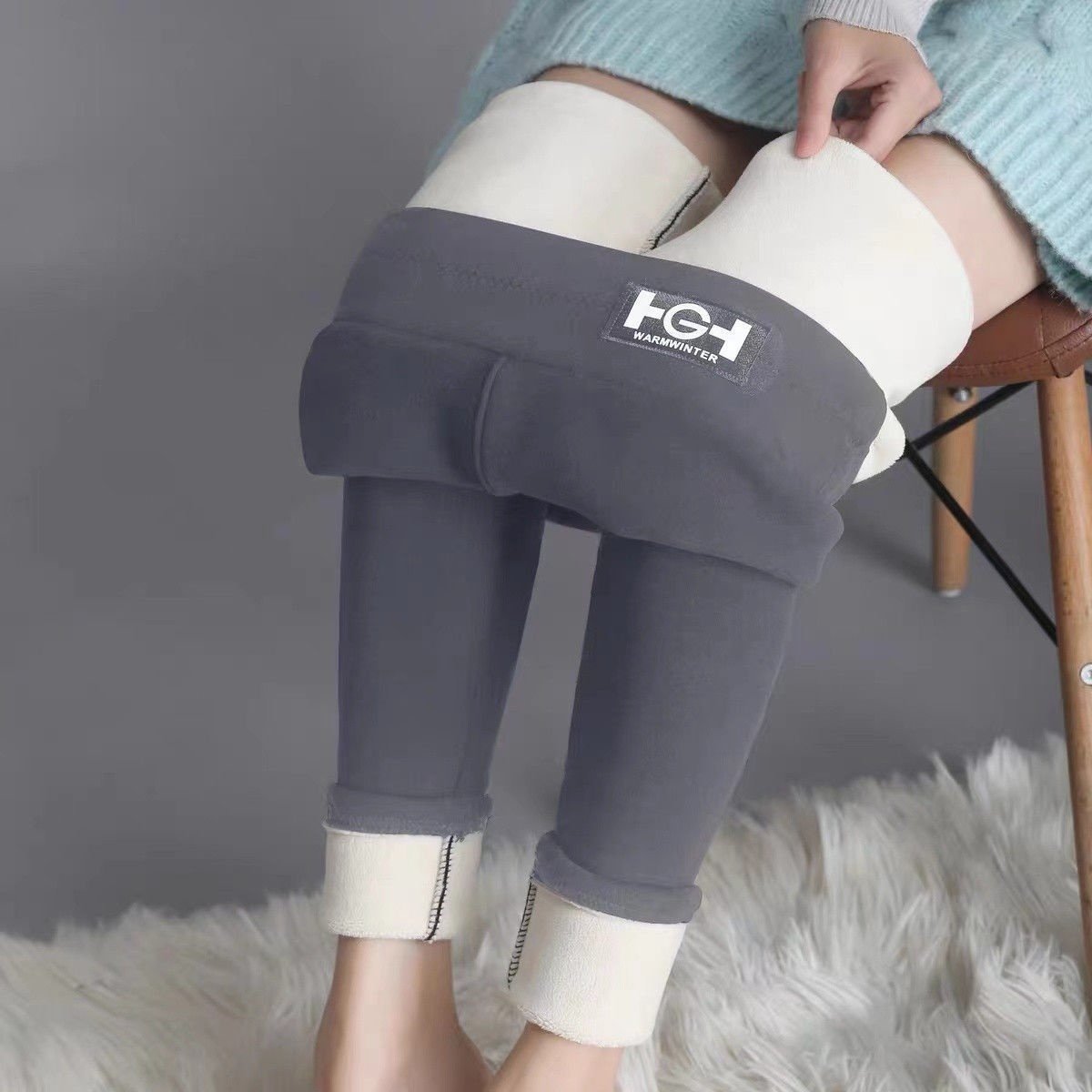 加绒加厚外穿羊羔绒秋冬打底裤女黑色特厚大码棉裤灰色紧身保暖裤,女装/女士精品,打底裤,淘宝优惠券,粉丝福利购,淘宝优惠卷