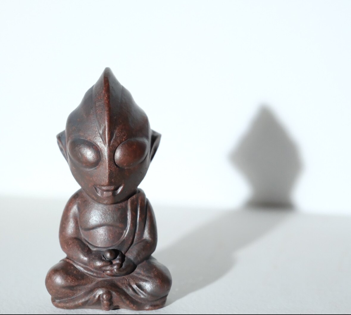 紫砂茶宠迪加奥特曼玩具手把件塞茶宠摆件