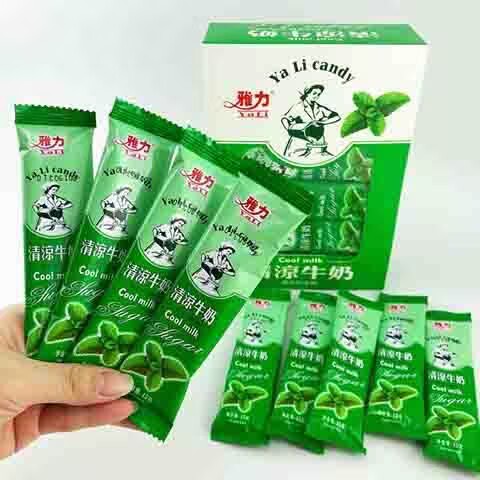订婚结婚满月喜糖清凉牛奶味软糖8090后儿时怀旧经典薄荷味糖果
