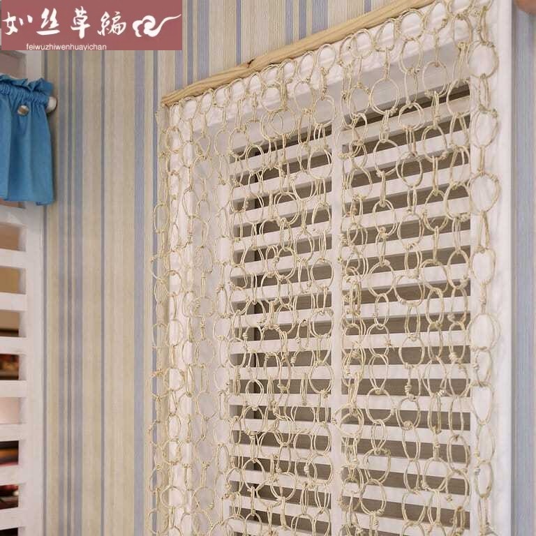 帘挂幼儿园家居田园草编商场饭店酒店豪华大气优雅美观清仓欧美风,居家布艺,珠帘/挂帘,淘宝优惠券,粉丝福利购,淘宝优惠卷