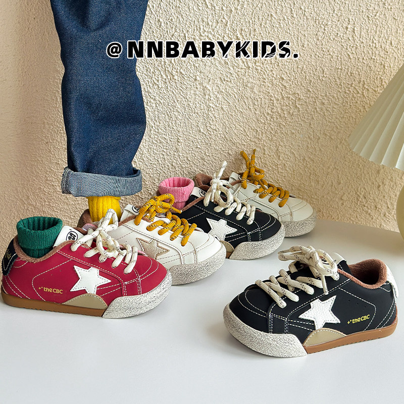 儿童加绒星星鞋冬季男女童二棉板鞋擦色做旧中大童脏脏运动鞋亲子,童鞋/婴儿鞋/亲子鞋,板鞋,淘宝优惠券,粉丝福利购,淘宝优惠卷