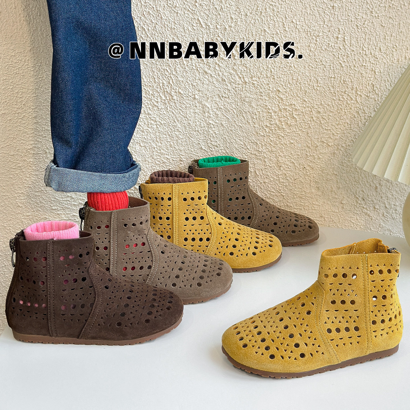 韩版儿童洞洞靴春夏女童镂空透气短靴女孩洋气公主靴高帮罗马凉靴,童鞋/婴儿鞋/亲子鞋,皮靴,淘宝优惠券,粉丝福利购,淘宝优惠卷
