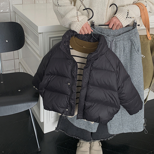 男童羽绒服冬季2025新款冬装儿童羽绒外套加厚保暖白鸭绒面包服潮