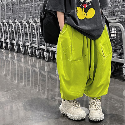 奶油布丁男童夏季防蚊裤