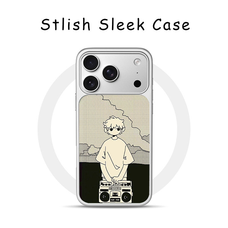 [Magsafe磁吸]电台少年适用苹果17Promax手机壳16Promax高级感电镀银亚克力15肤感玻璃潮牌可爱新款14