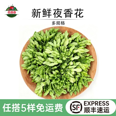 新鲜夜香花农庄蔬菜西餐装饰食材