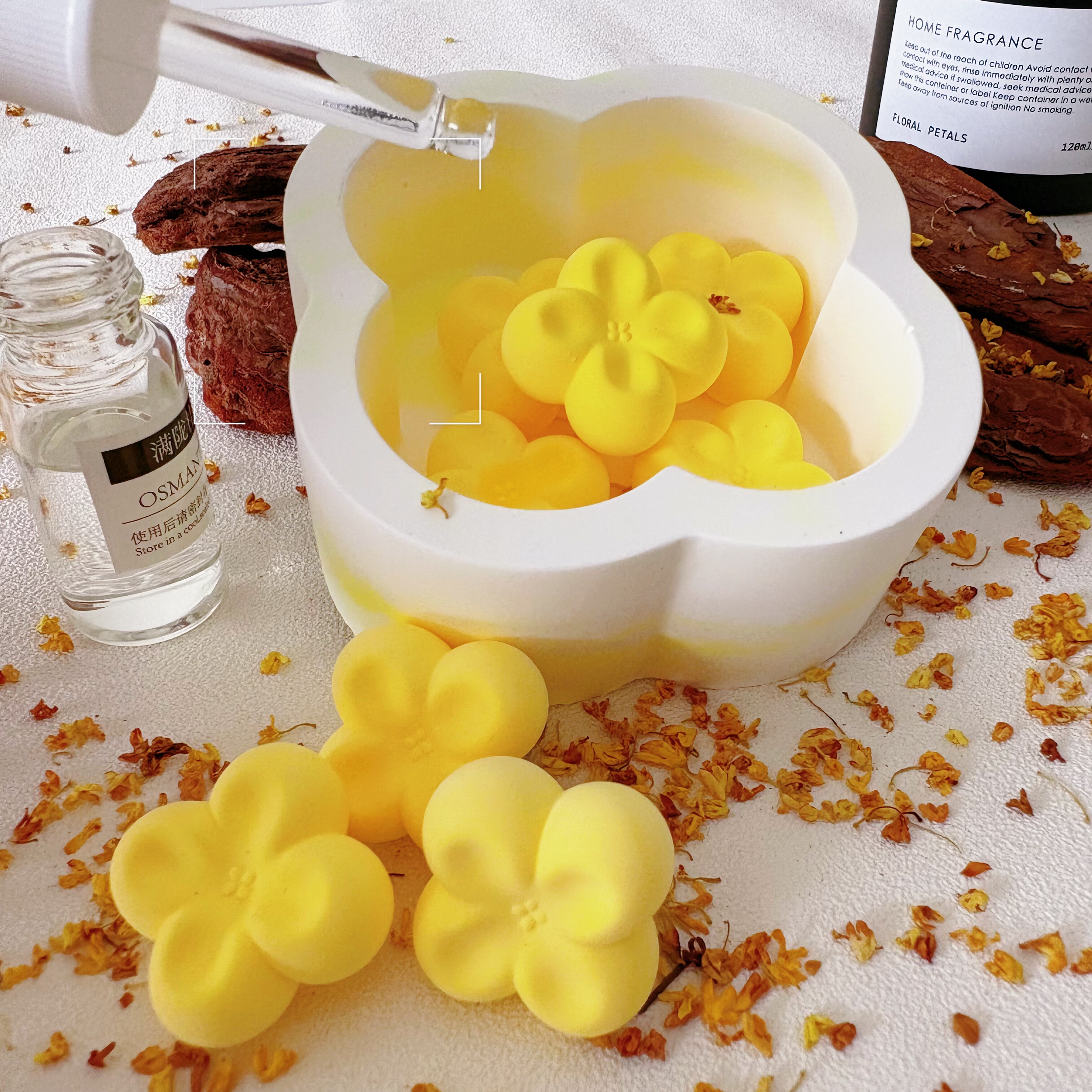 桂花香薰石膏香薰精油新婚礼物送伴娘结婚订婚乔迁礼物生日礼物