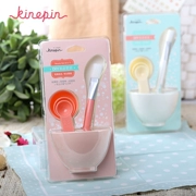 Hôm nay Yipin Beauty Mask Bowl 6 Piece Set DIY Soft Silicone Tune Bowl Homemade Spa Mask Brush Tool - Các công cụ làm đẹp khác