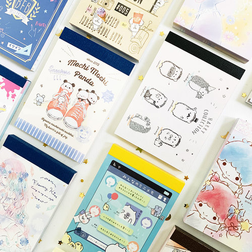 日本文具KAMIO迷你无粘性便签本