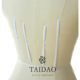 台岛新款diy布业194DIY材料婚纱服装上身专用可缝纫鱼骨龙骨辅料