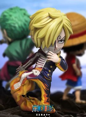 现货 Mighty Jaxx XXRAY Plus Sanji 海贼王 山治 限量潮玩20cm