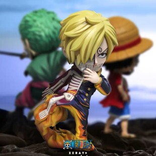 现货 Mighty Jaxx XXRAY Plus Sanji 海贼王 山治 限量潮玩20cm