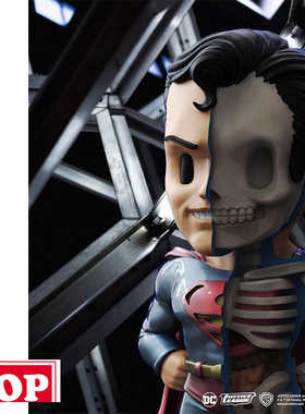 【TOP】公仔MIGHTY JAXX  DC Super Man 金属版解剖超人 Jason