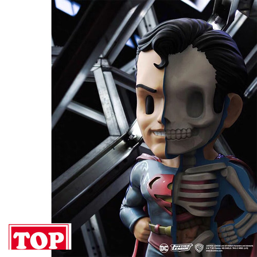 【TOP】公仔MIGHTY JAXX  DC Super Man 金属版解剖超人 Jason