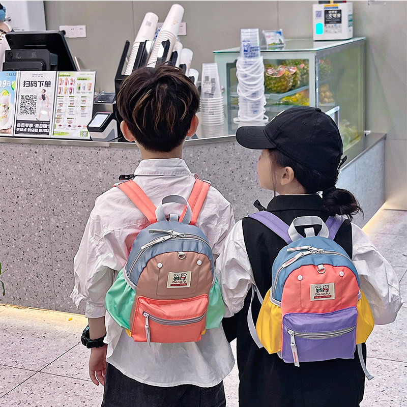 幼儿园轻便小书包宝宝防走丢迷你双肩包男女童春游背包女孩大班包