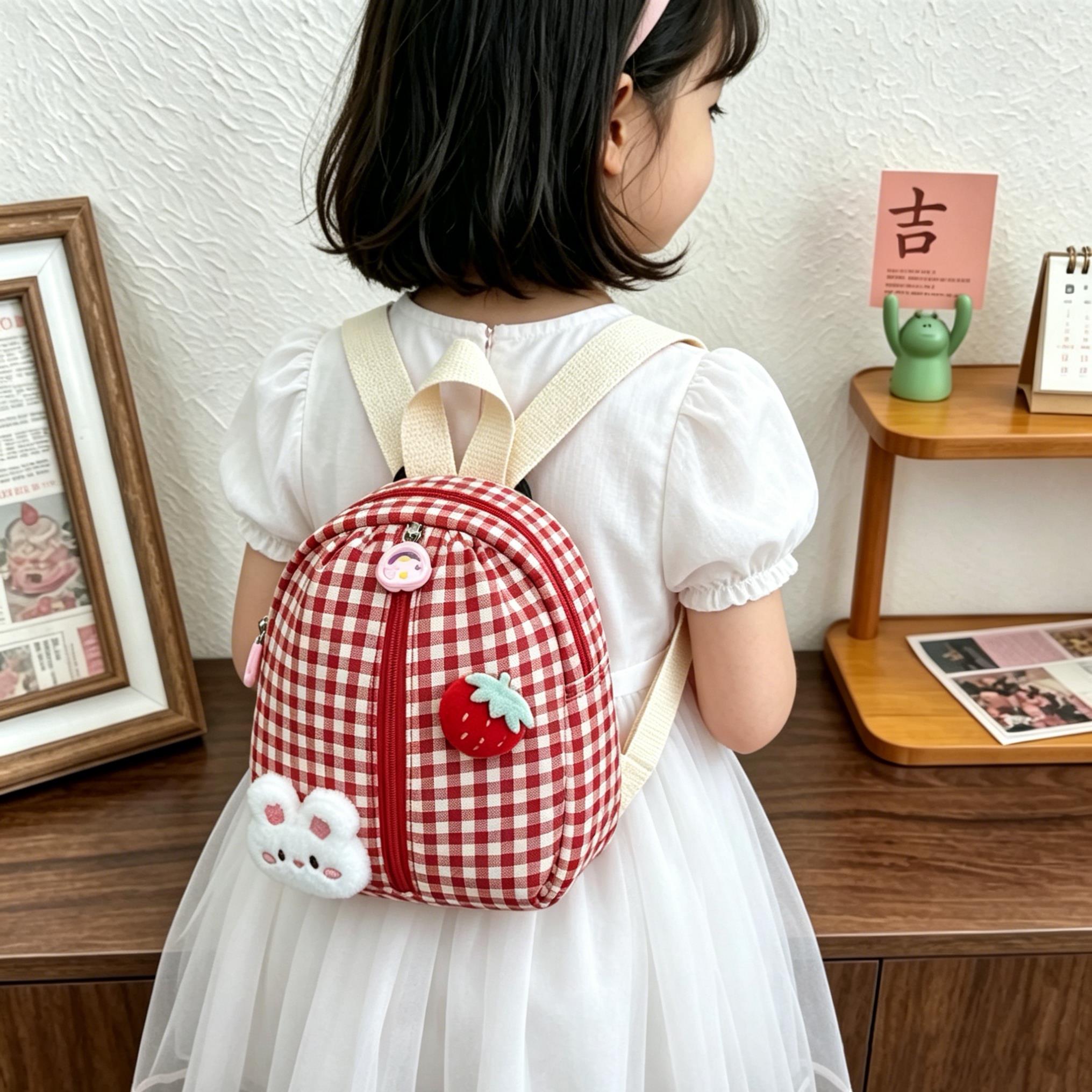 儿童迷你小书包女童可爱双肩包卡通幼儿宝宝外出轻便零食背包女孩