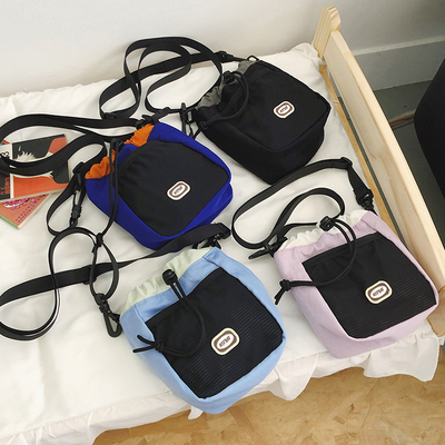 男女学生潮流运动单肩包工装包包