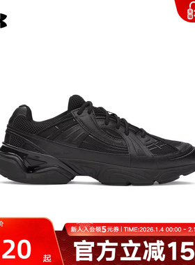 UA安德玛秋冬新款Sola女子复古轻便透气运动鞋休闲鞋6005284-003