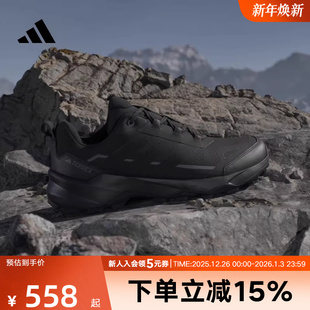 adidas阿迪达斯新款 耐磨透气黑色JQ2215 男户外运动健身徒步登山鞋