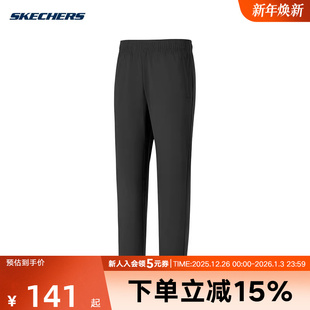 P225M091 运动长裤 0018 男子休闲针织舒适时尚 Skechers斯凯奇夏季