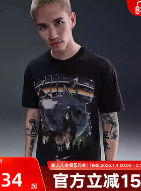 NIKE耐克夏季新品男子运动休闲宽松T恤短袖针织衫 IF0458-010