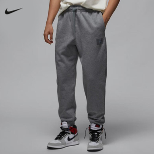 FLIGHT FV7252 FLEECE男子薄绒长裤 灰色裤 091 针织卫裤 耐克JORDAN