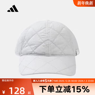 adidas阿迪达斯2026春男女运动帽可调节休闲帽子保暖鸭舌帽IA7501