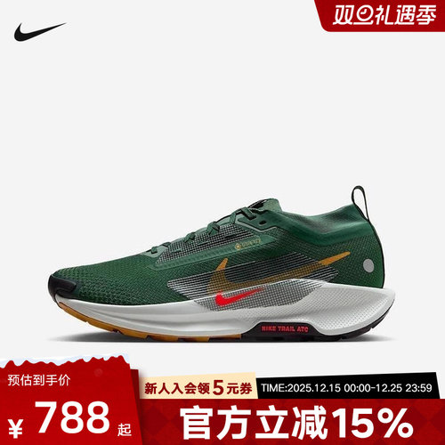 耐克男鞋Pegasus Trail 5 GTX户外拒水越野跑鞋防碎屑FQ0908-301