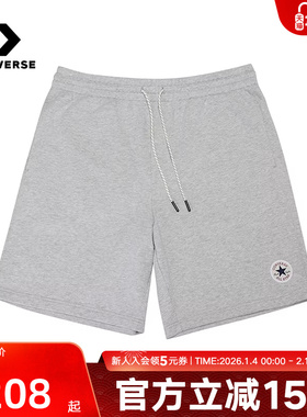 Converse匡威夏季男子简约百搭短裤潮流运动休闲五分裤MCH695-GHG