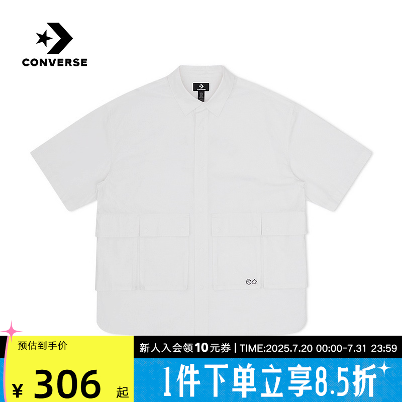 Converse匡威x Noritake联名款2025夏男休闲短袖衬衫10028764-A01