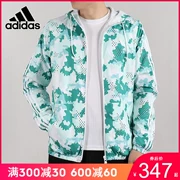 Áo khoác Adidas NEO nam 2019 mới trùm đầu áo khoác thể thao ngụy trang giản dị DZ7590 - Áo khoác thể thao / áo khoác